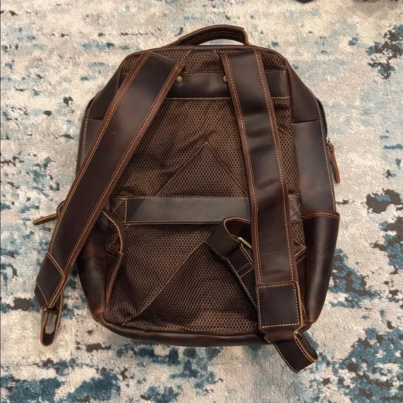 Leather Backpack - Picture 2 of 4